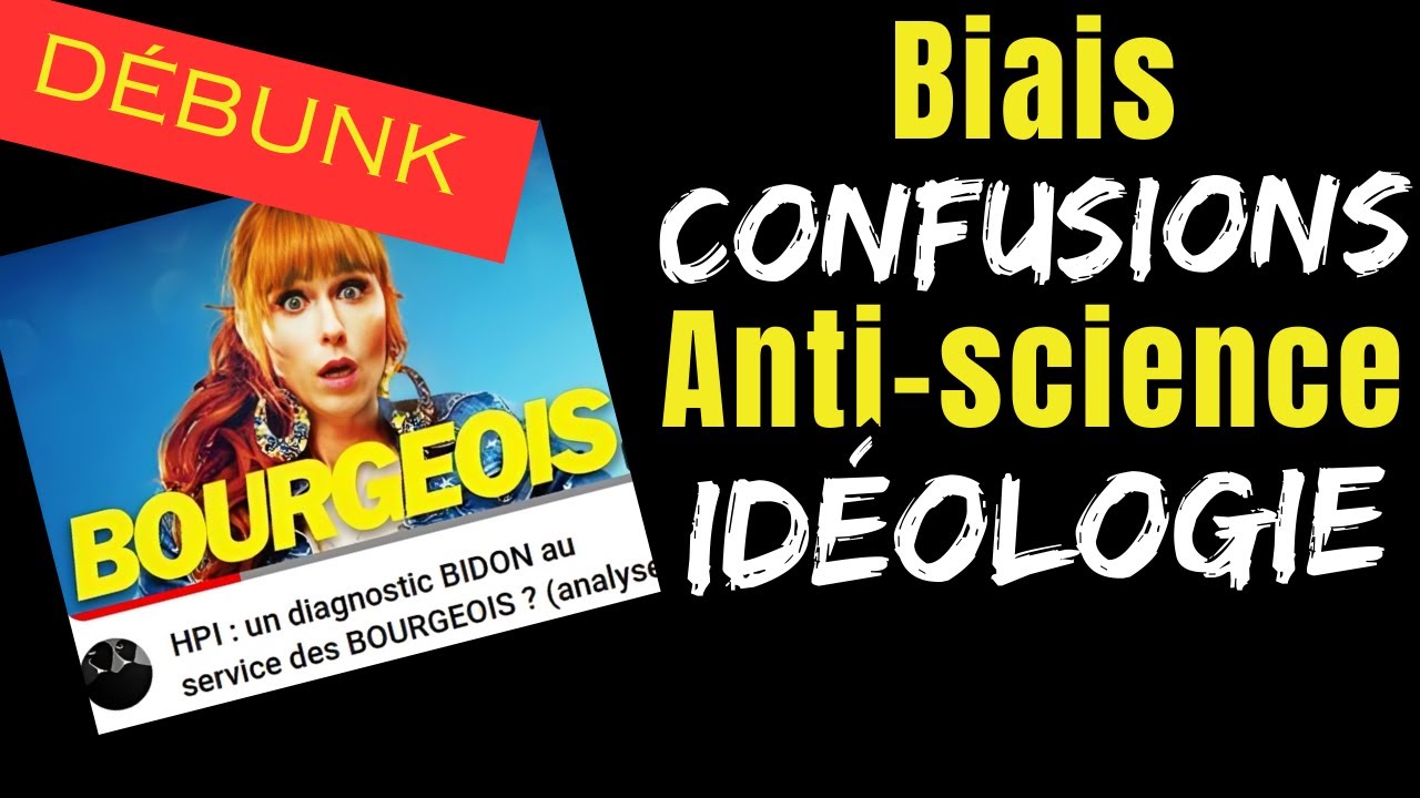 HPI=BOURGEOIS. Quand la sociologie CONFOND corrélation et causalité (débunk 