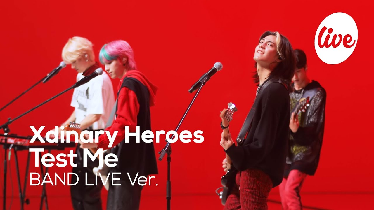 [4K] Xdinary Heroes - “Test Me” Band LIVE Concert [it's Live] шоу живой музыки