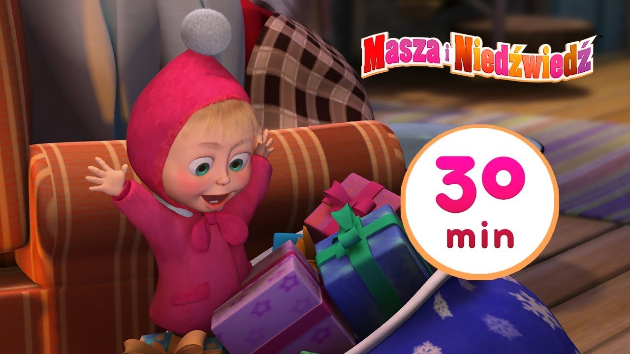 Masza i Niedźwiedź👍Idą Święta❄🎄Kolekcja 1⏱ 30 min