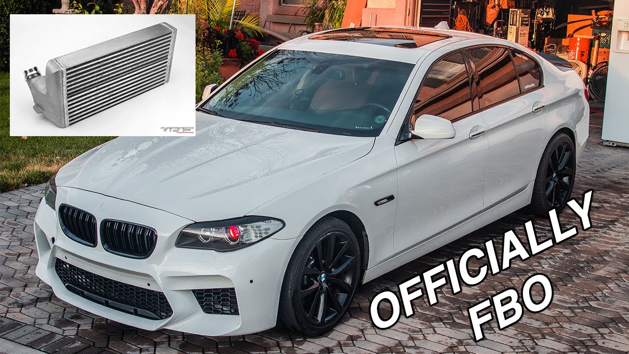 F10 535i ПОЛУЧАЕТ ГОНОЧНЫЙ ИНТЕРКУЛЕР VRSF !!! (ОГРОМНАЯ РАЗНИЦА!!!)