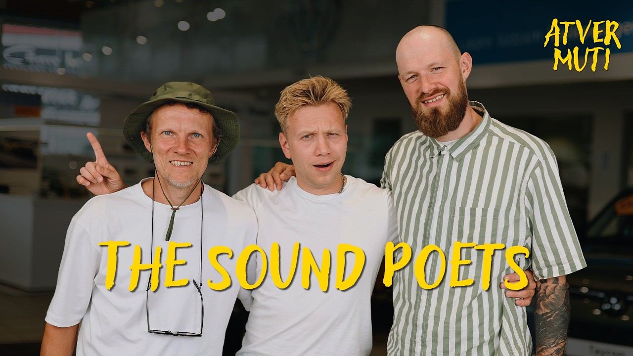 The Sound Poets | Par Kalniem Pāri, ballītēm, Latgali, politiku, nometnēm, AI un maskām | ATVER MUTI