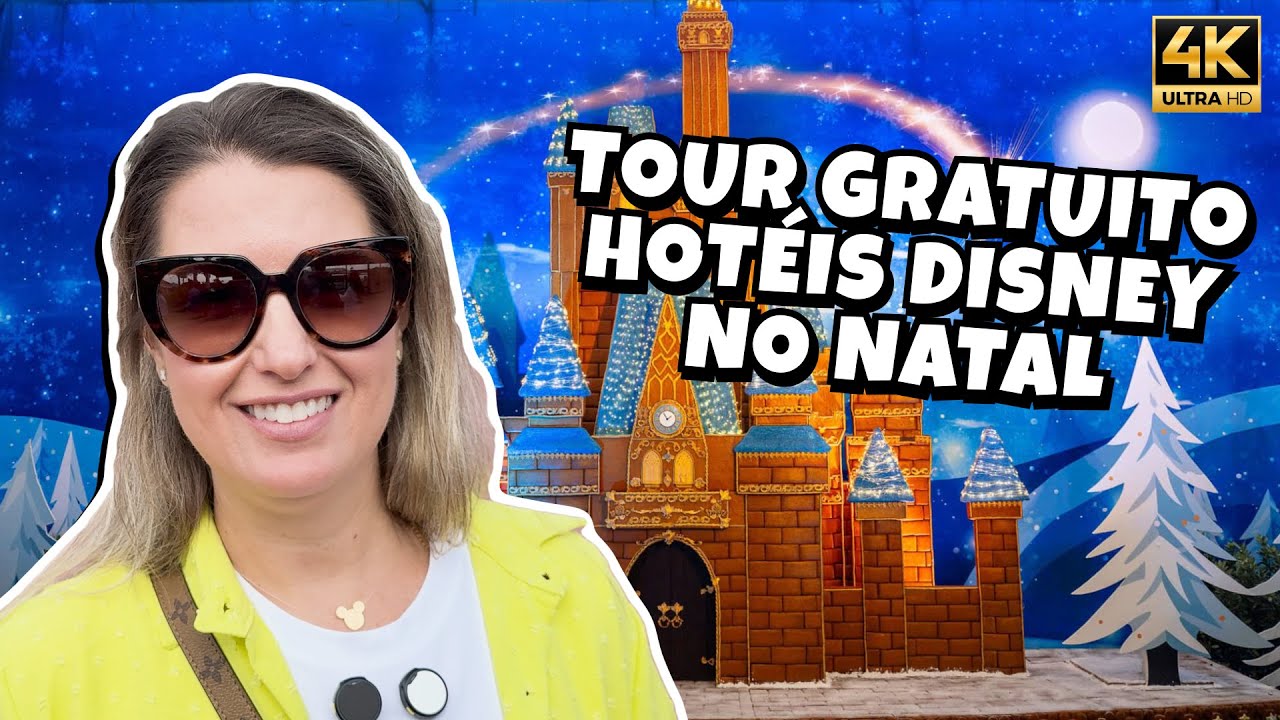 TOUR GRATUITO NOS HOTÉIS DA DISNEY