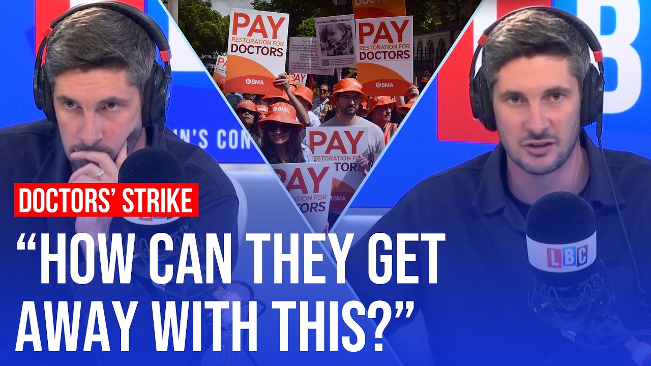 LBC caller 'appalled' by 'greedy' doctors as strikes announced