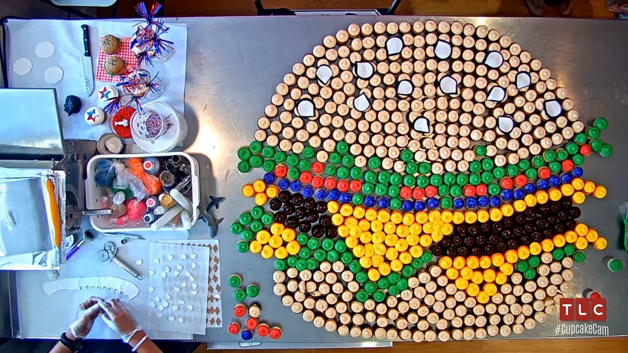 Cupcake Cam Burger Build