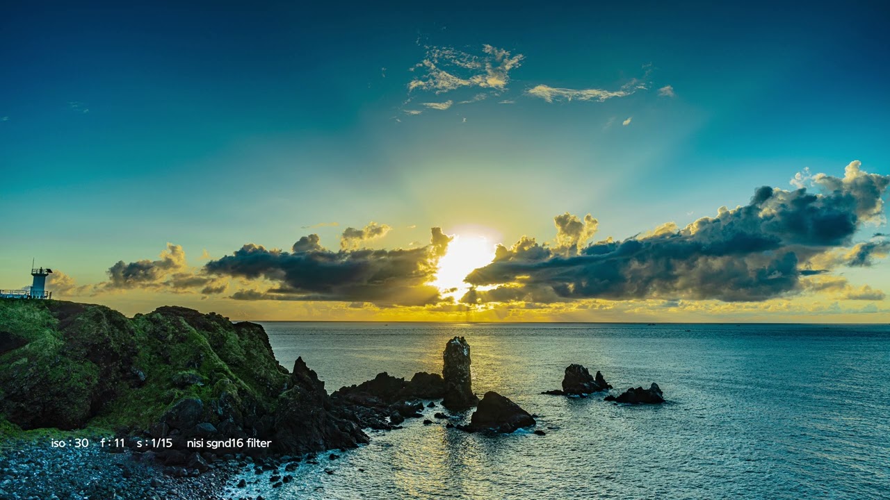일출사진 잘 찍는방법 / 섭지코지 일출 / 니시필터 / 레오포토