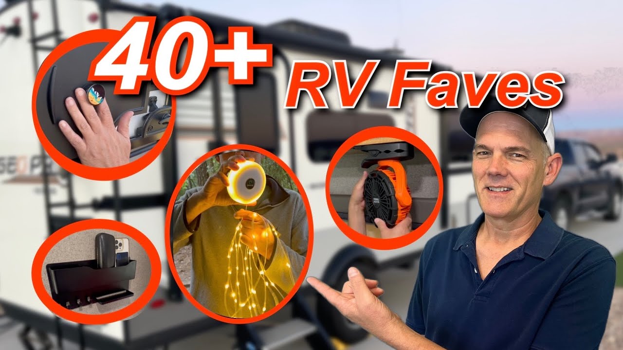 40+ RV Products, Hacks & EZ DIY Mods To Make Camping Easier!