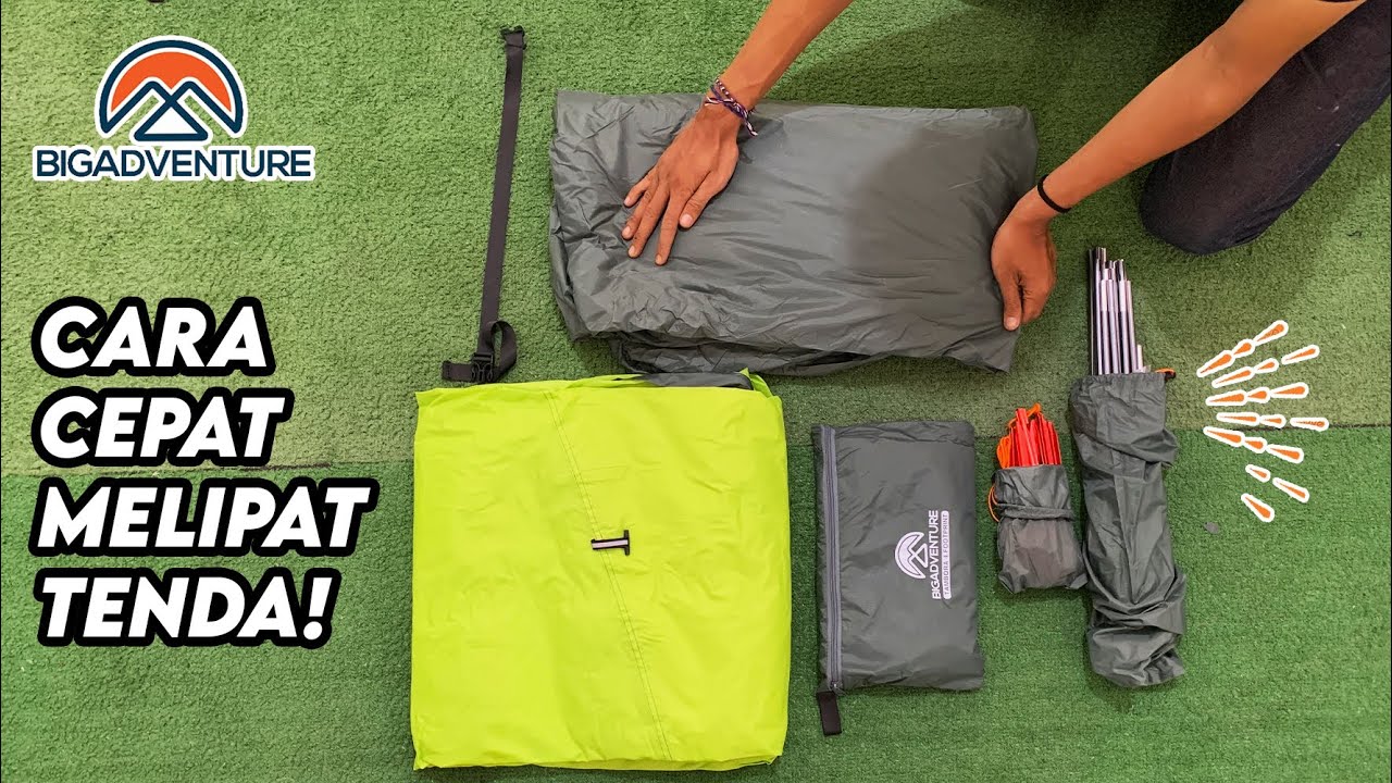 CARA CEPAT MELIPAT TENDA BIGADVENTURE