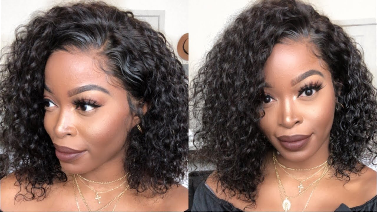 Finally an Affordable Curly Lace Frontal Wig| Beginner Friendly Curly Bob |  ft. OMGQueen
