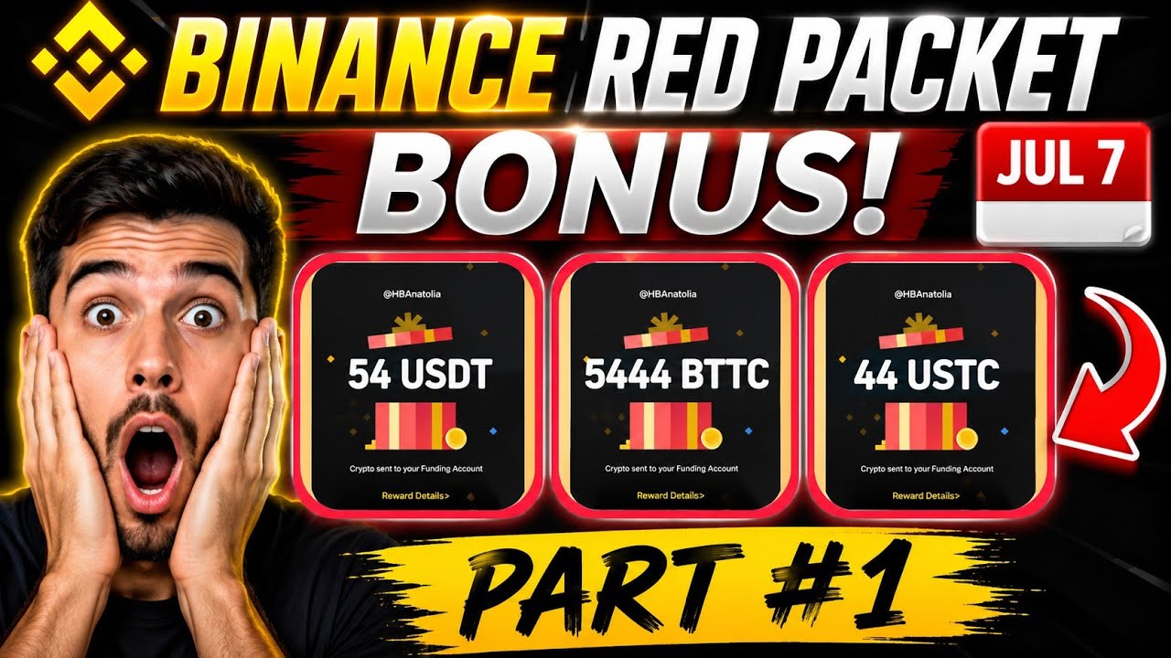 🔥Bttc & ustc bonus | Red packet code in binance today | 7 July | red packet code today
