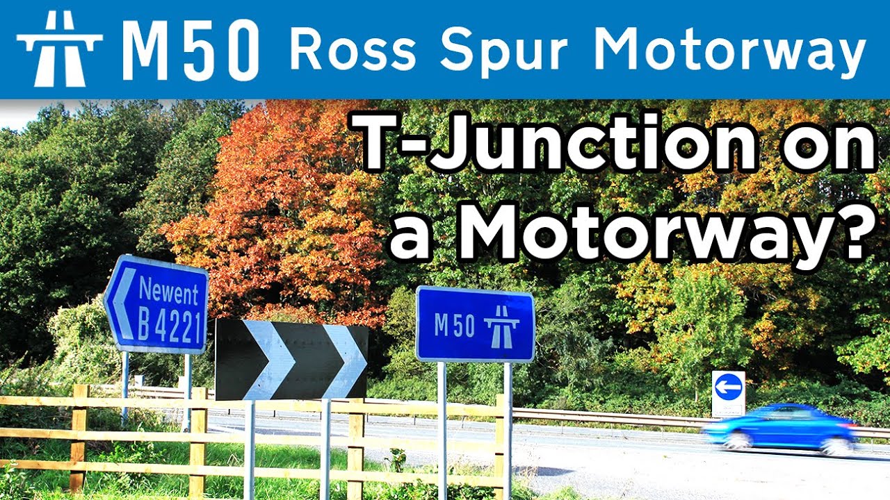 M50 Ross Spur - A T-junction on a motorway