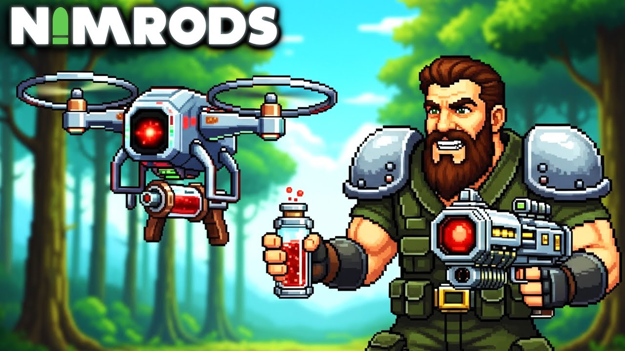 Using WEIRD Science To Craft The ULTIMATE Drone Gun! - Nimrods