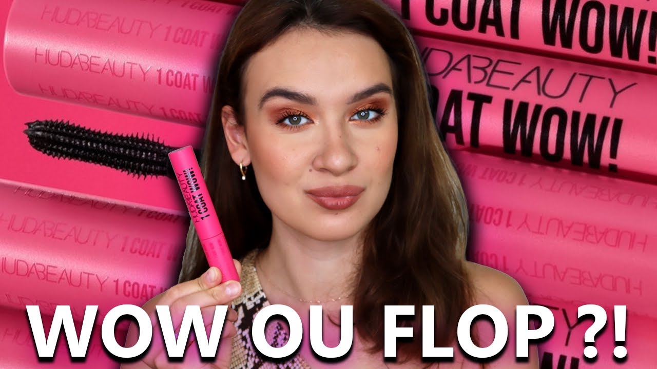 NEW! HUDA BEAUTY 1 COAT WOW! MASCARA : LE MEILLEUR NOUVEAU MASCARA ?! ON TESTE ENSEMBLE !