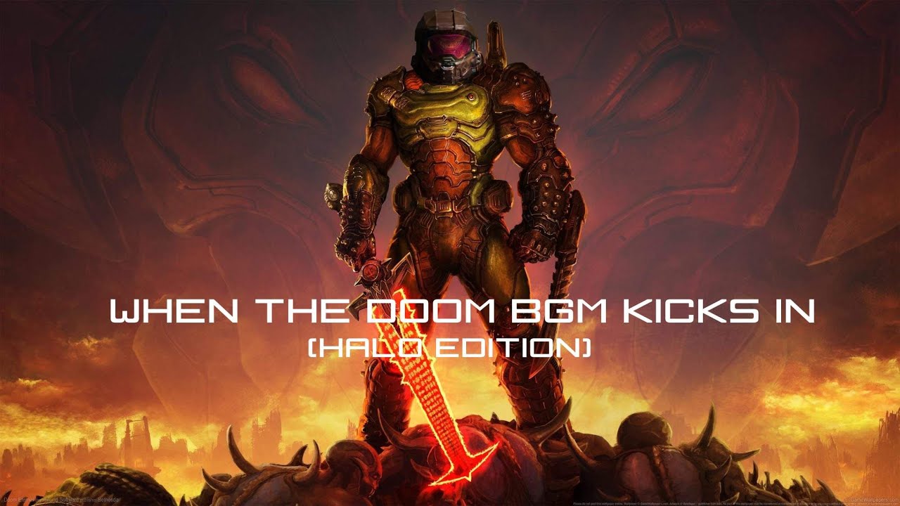 WHEN THE DOOM BGM KICKS IN (Halo Edition) - Cultist Base