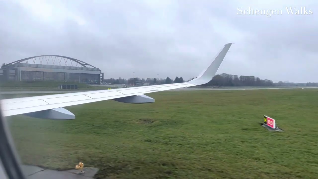Eurowings Airline A320neo Landing | Hamburg Airport | Germany | Vlog# 17