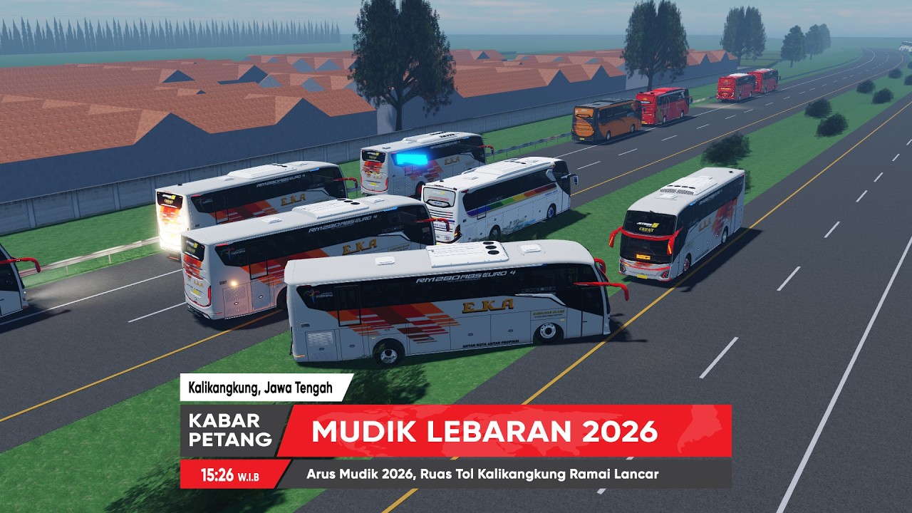 🔴[ LIVE ] JANGAN LUPA MUDIK #roblox #ets2 #bussid