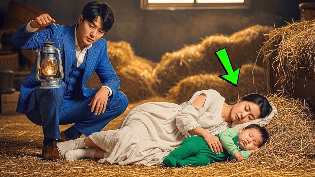 재벌은 저택의 버려진 창고에서 나는 소리를 들었다  거기까지 갔을 때, 그는 자신의 눈을 믿을 수 없었다