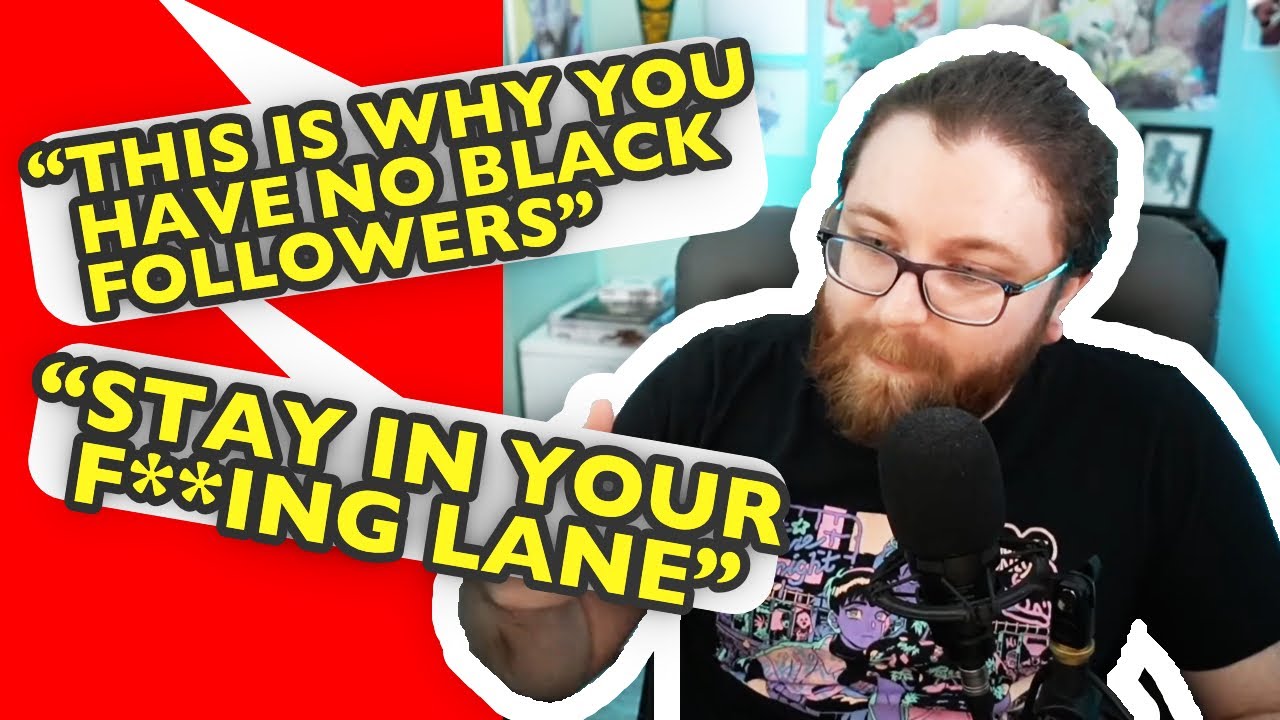 Vaush gets an e-mail from BLACK RACIST & ARGUES with chat over it