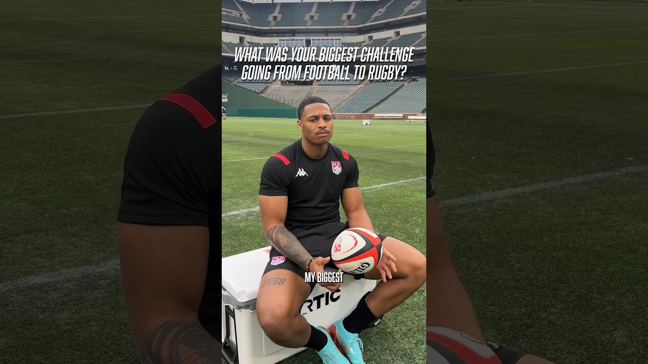 Переходим от футбола к регби с Дэвидом Стиллом 🏈➡️🏉 #MLR2024