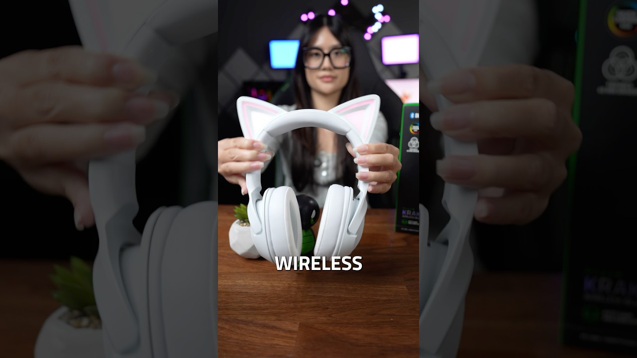 Purrfect your style with the Razer Kraken Kitty headset, now available in white, black, and quartz.