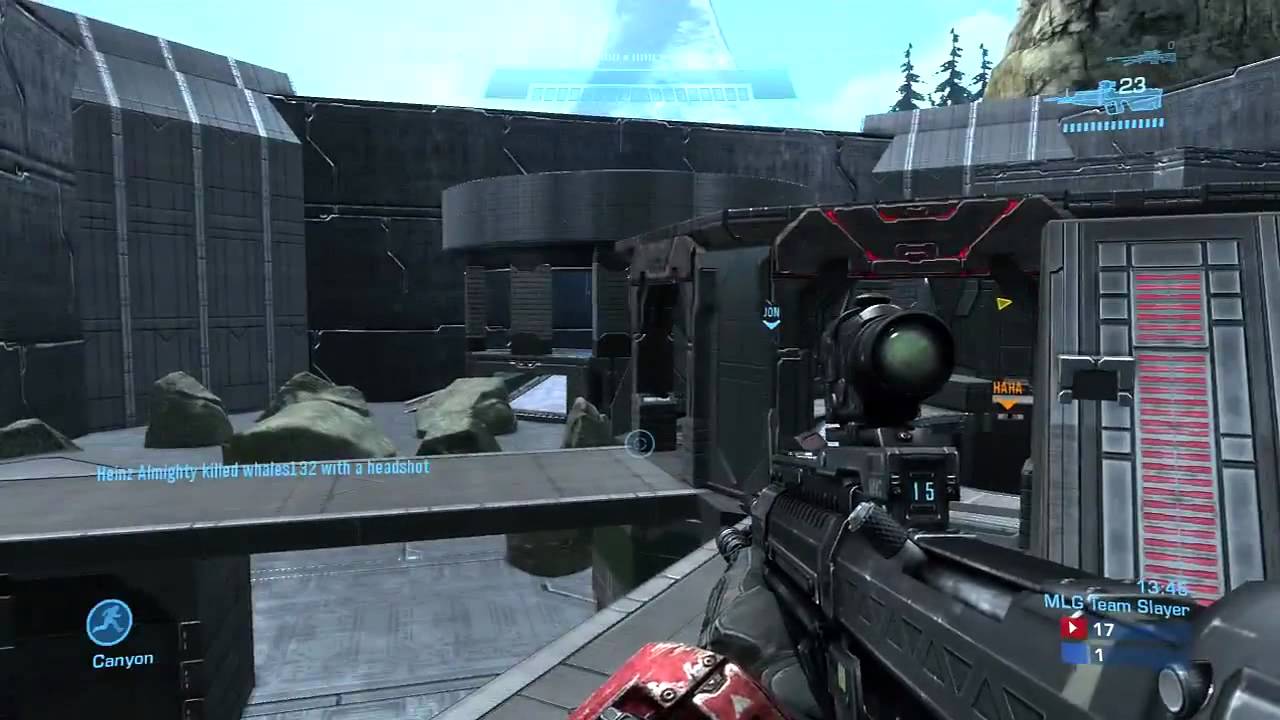 Snip3down :: Halo Reach MLG Sanctuary Team Slayer Perfection (Pro Gameplay)