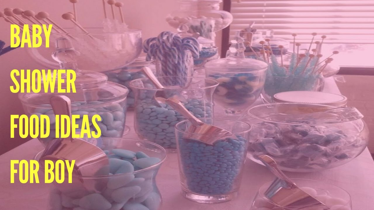 Baby Shower Food Ideas For Boy