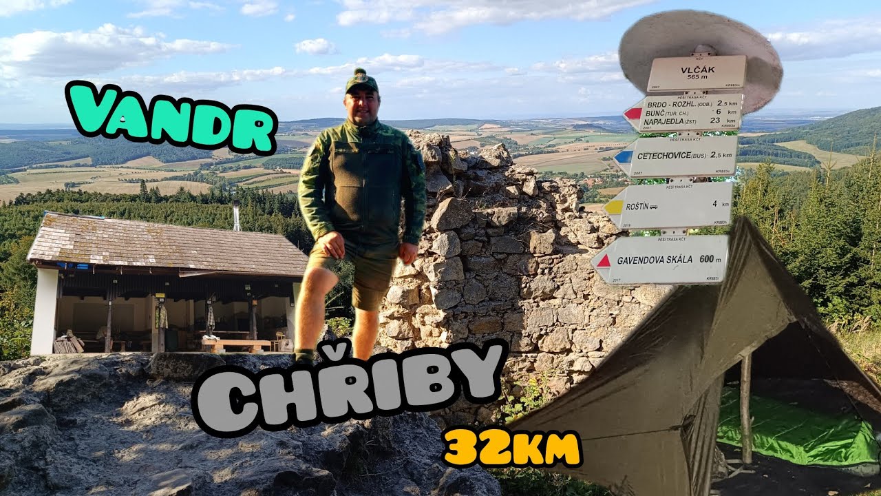 Velký vandr Chřiby | 🏕️ Salaš | Brdo | 🏰 Střílky a Cimburk