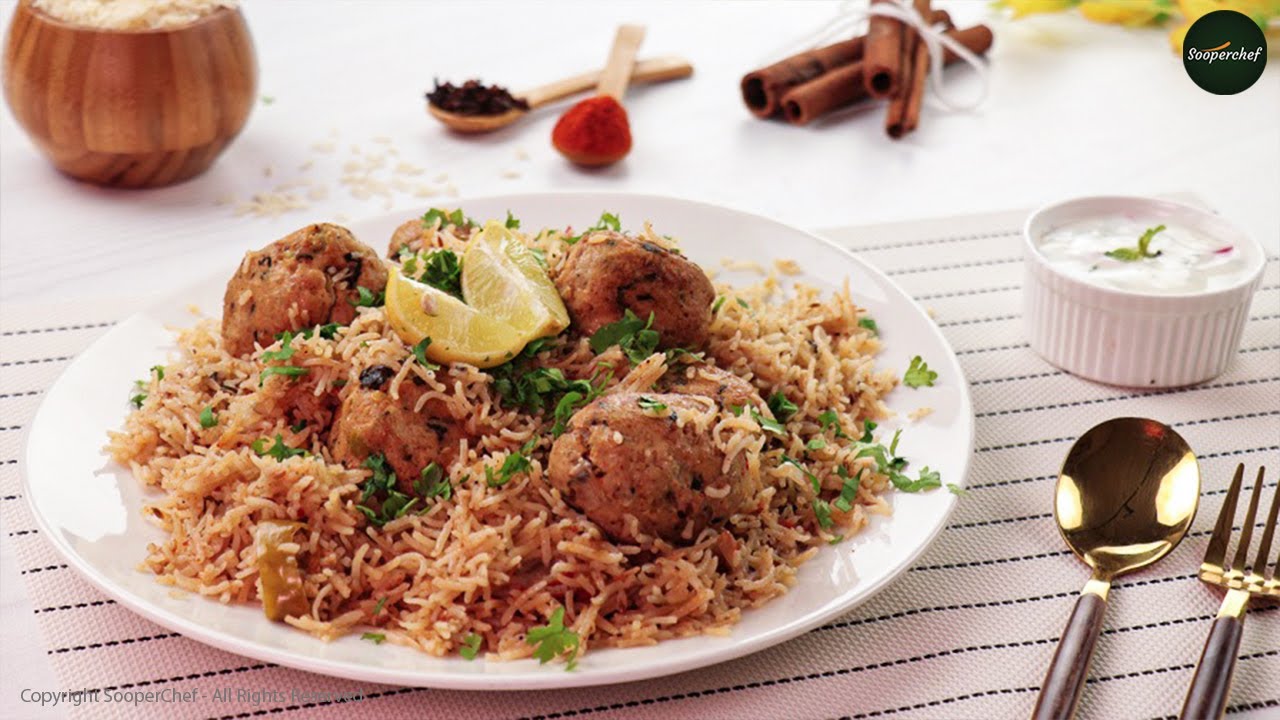 Gola Kabab Pulao Recipe By SooperChef