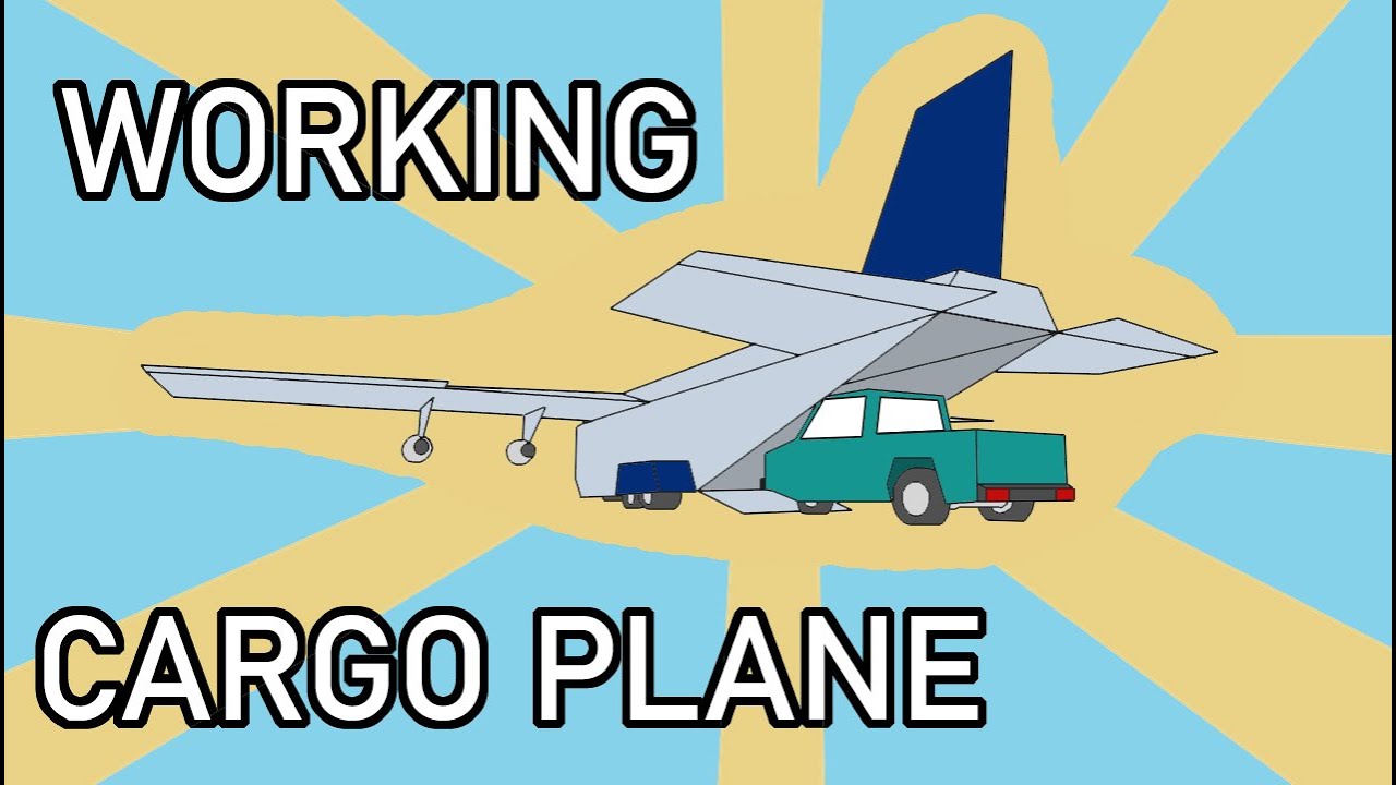 Working Cargo Plane in Dream Car Builder!