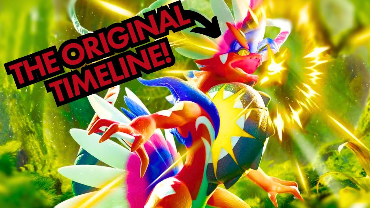 What Did the Past Paradox Pokemon's Timelines Look Like!? Scarlet & Violet DLC Theory