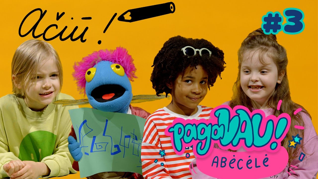 PagaVAU! #3 Abėcėlė 🔤🖊️