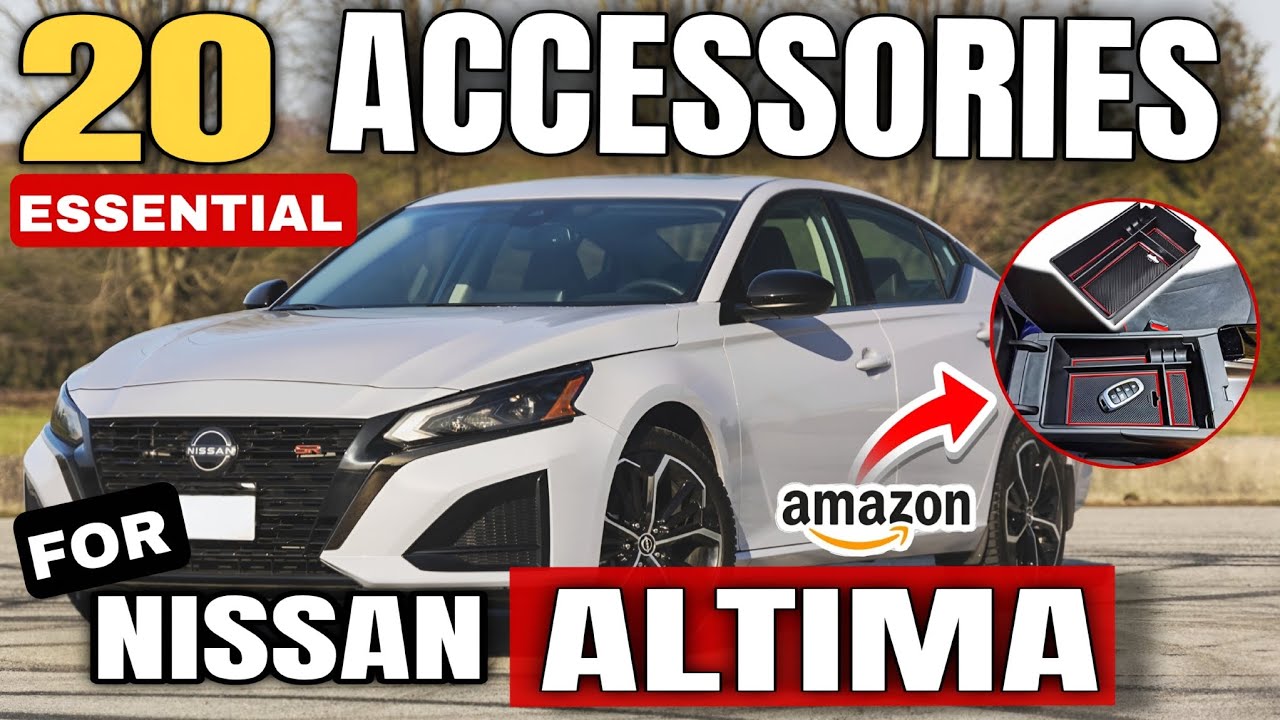 ЛУЧШИЕ аксессуары для Nissan Altima на Amazon🔥 20 крутых улучшений для вашего автомобиля! #Nissan...