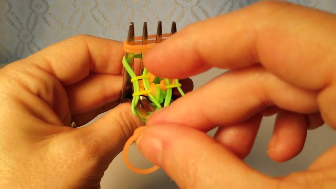 Caterpillar Bracelet on a TWO Forks