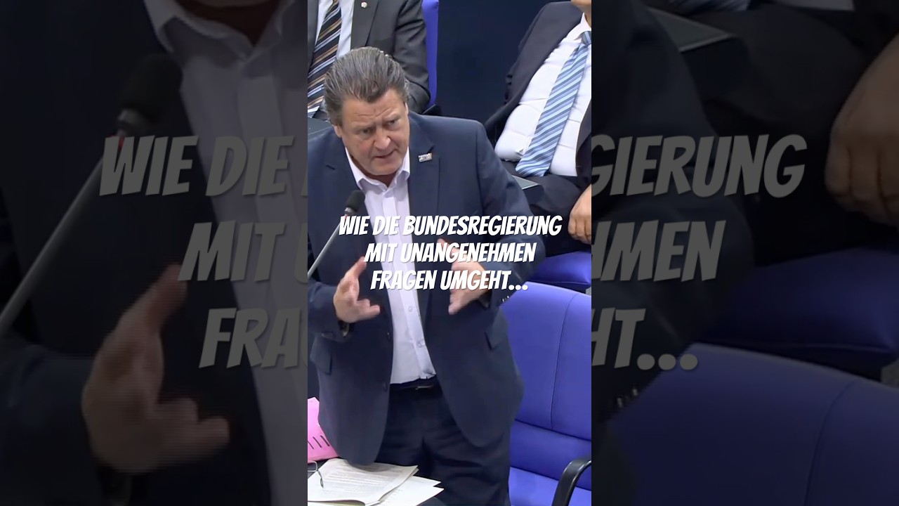 Unangenehme Frage? Bundesregierung grinst einfach! #stephanbrandner #afd