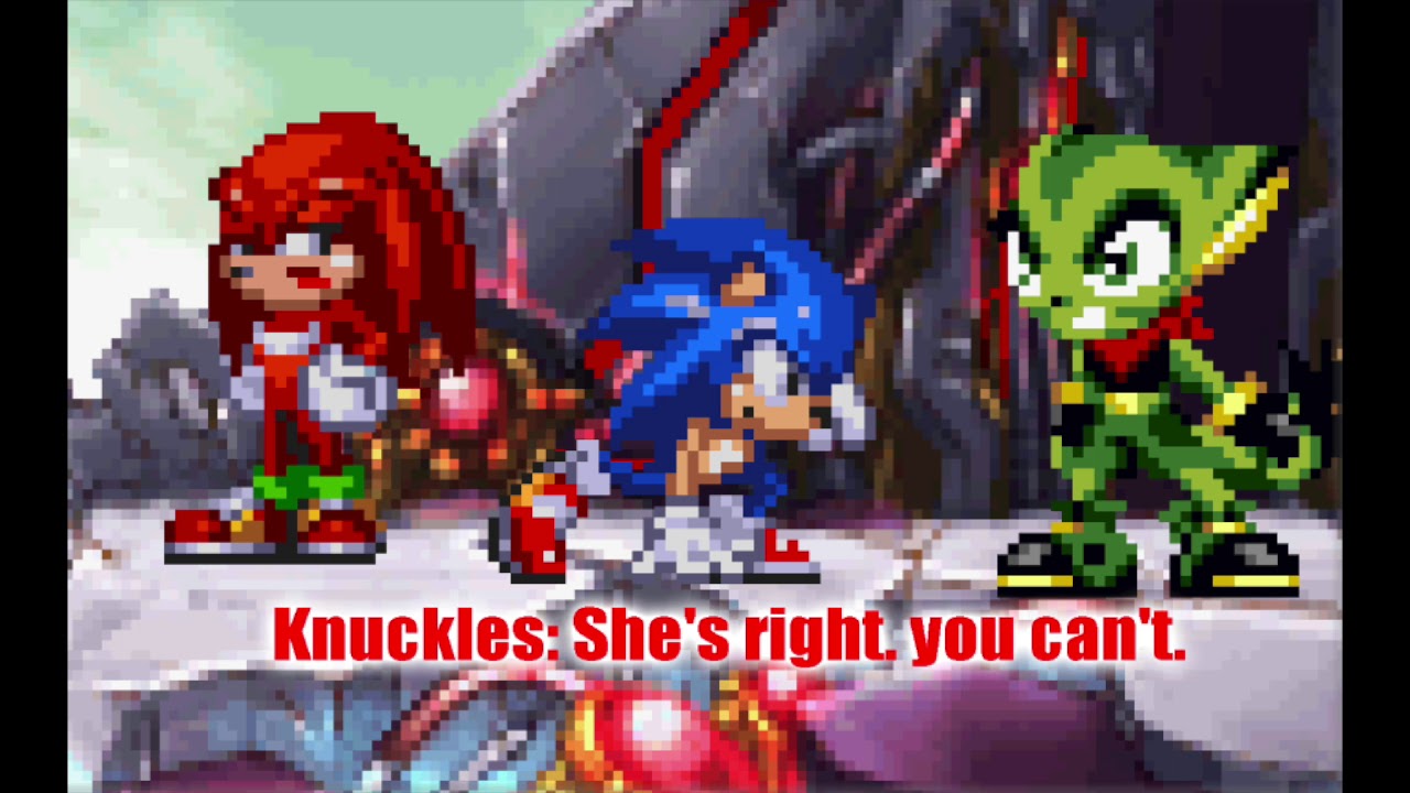 Sonic x FP Shorts: Team Sonic meets Team Lilac (by Drizzly Scroll)