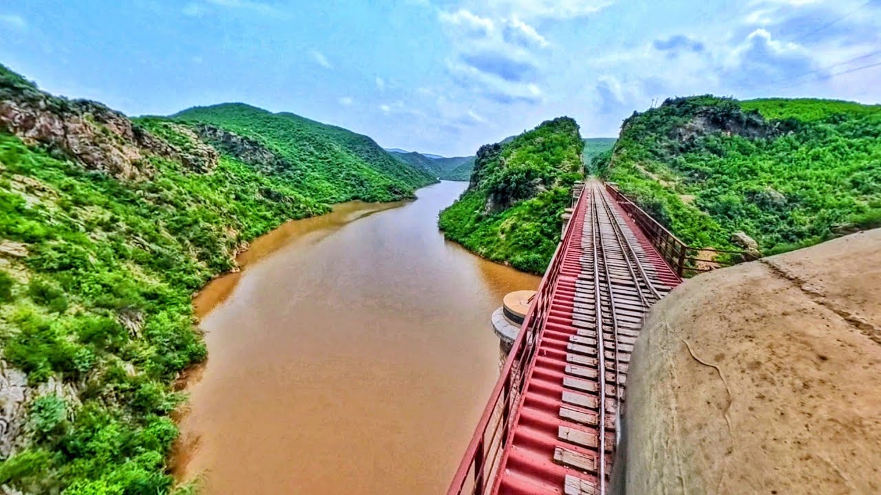 Stunning Train Ride Through Pakistan's Railway Marvels | 7 Sisters Tunnels Adventure 