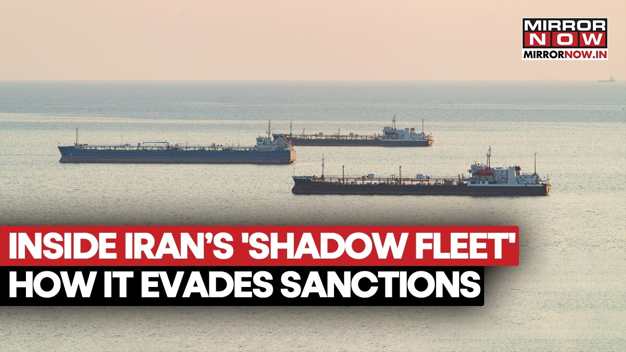 Iran's 'SHADOW FLEET' Exporting Oil After US Blockade Reimposes, How It Evades West Sanctions