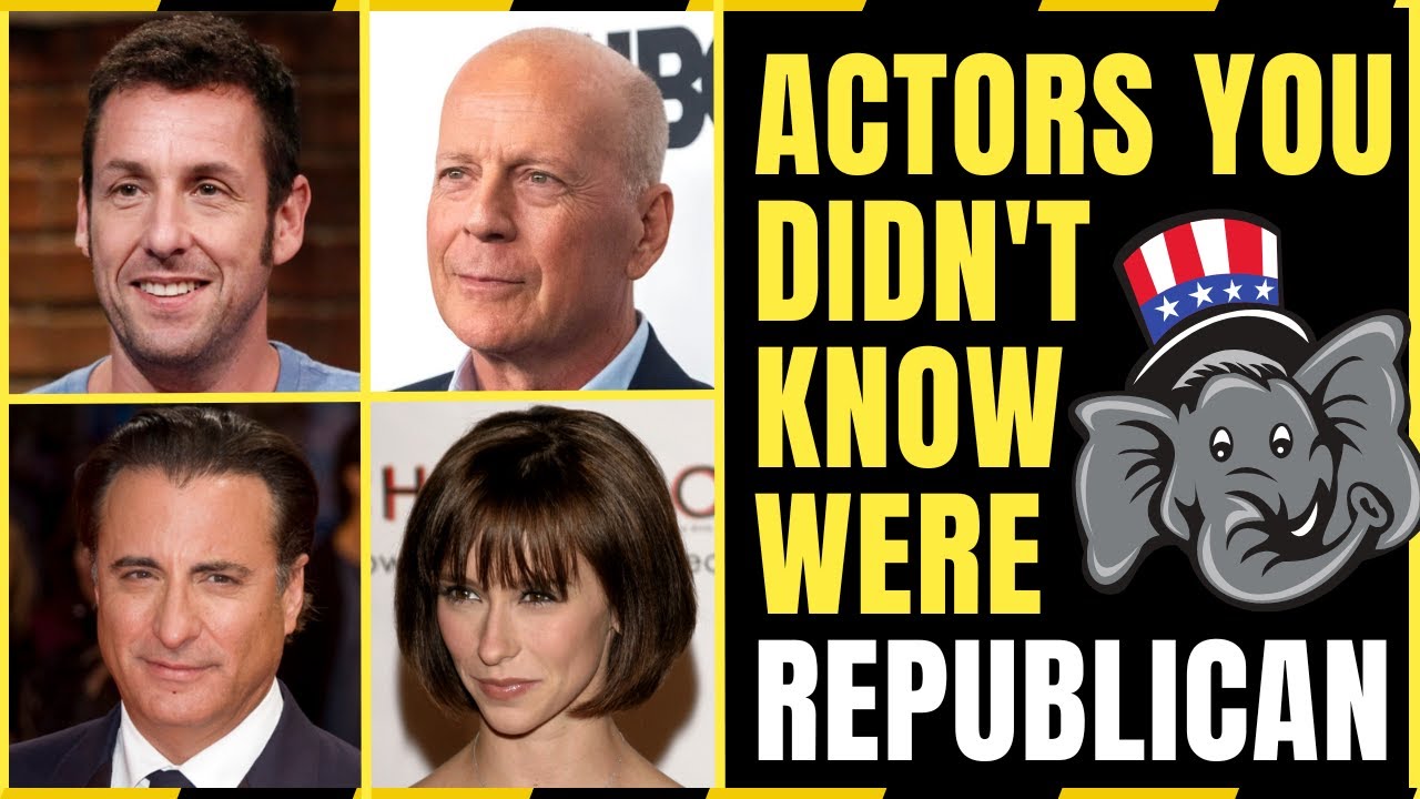 Actors You Didn't know were Republican! Some might Shock You!