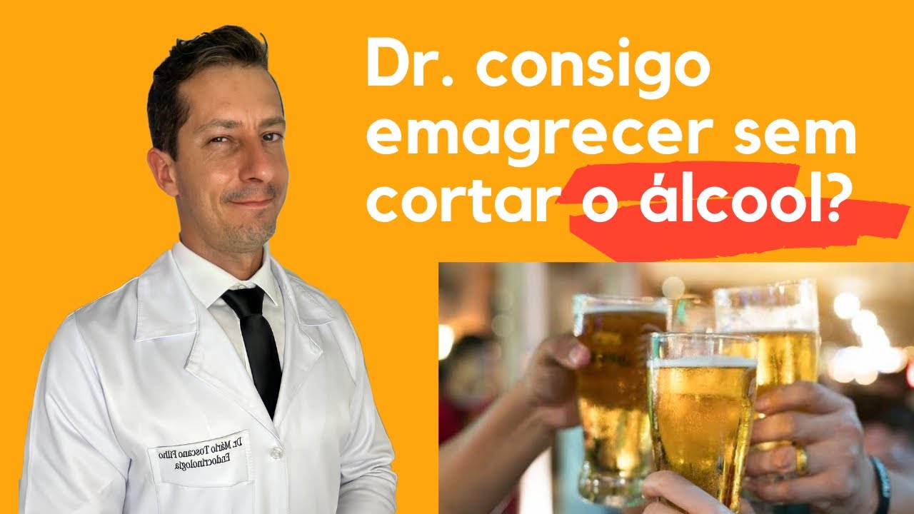 É possível perder peso sem cortar o álcool?
