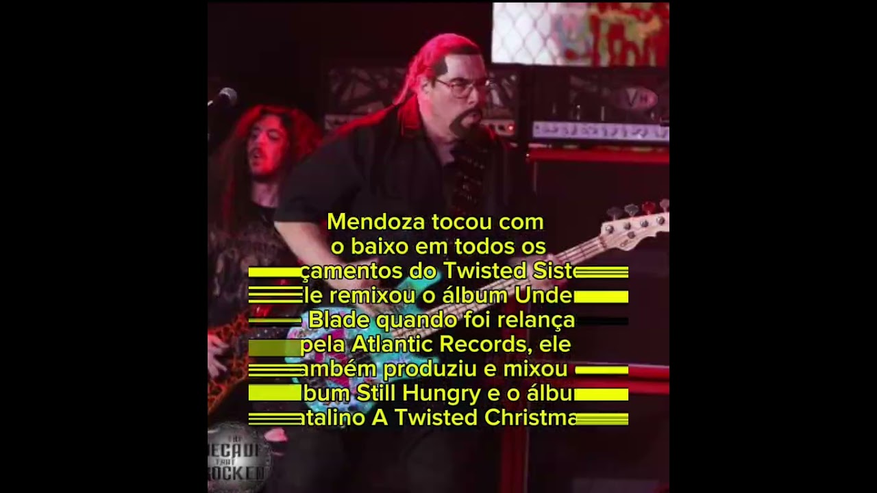 Mark Mendoza Twisted Sister no canal !!!