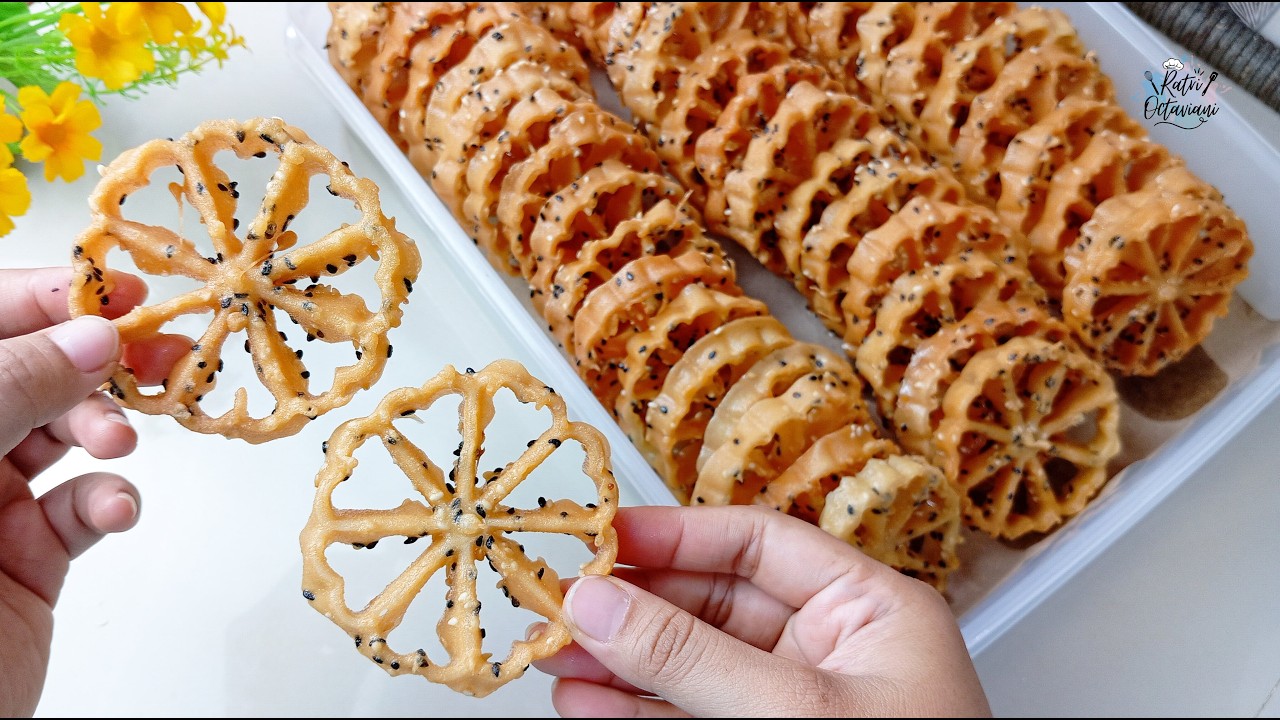 IDE KUE KERING LEBARAN 2026‼️TANPA OVEN TANPA MIXER, KEMBANG GOYANG SEKALI MAKAN TIDAK BISA BERHENTI