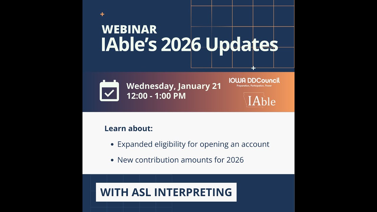 IAble's 2026 Updates - Webinar (with ASL)