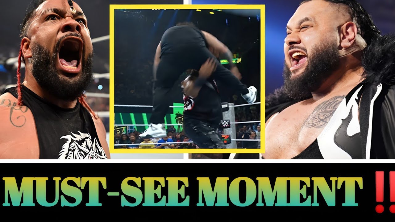 JAW-DROPPING💥JACOB FATU ENGAGES IN AN EXPLOSIVE BRAWL WITH BRONSON REED ON SMACKDOWN🤯