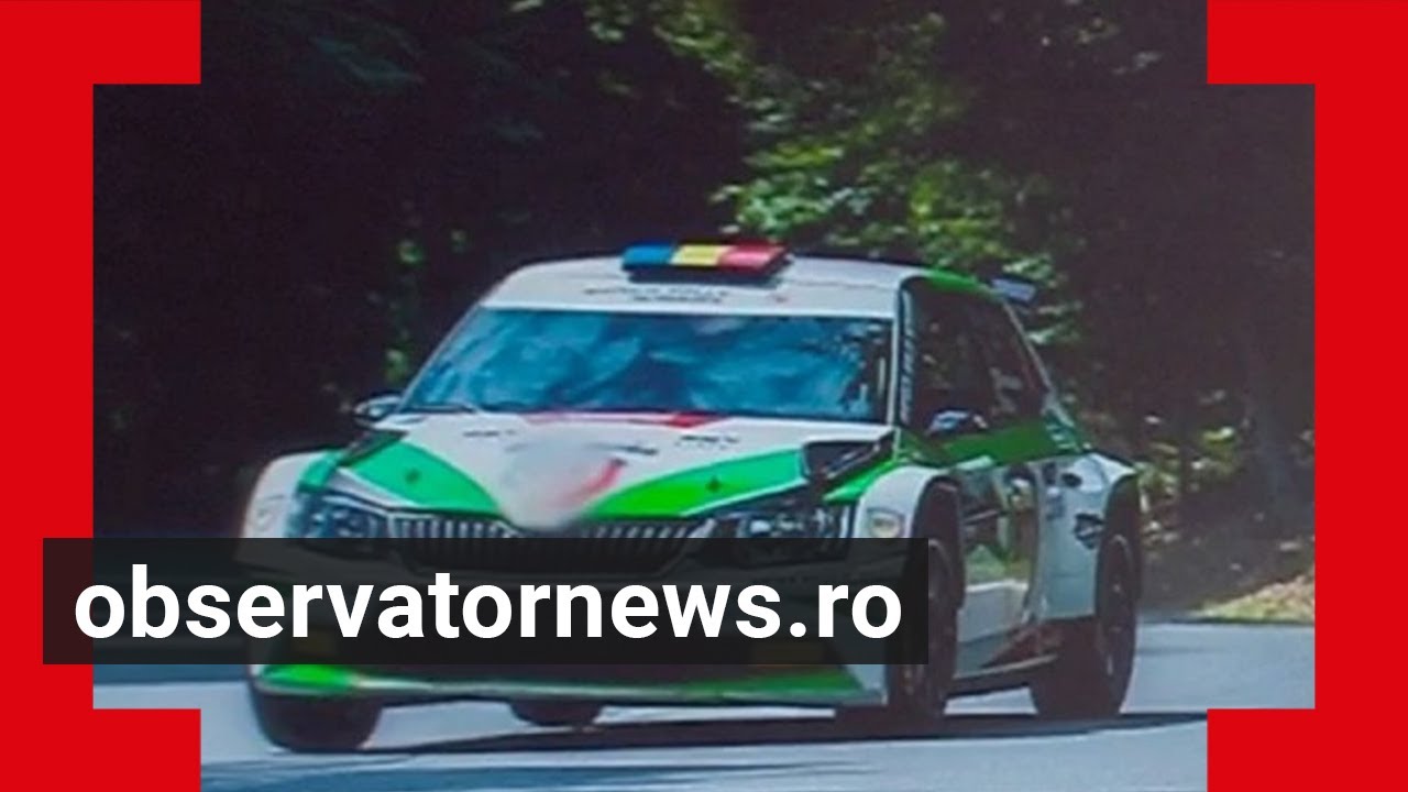 Noi imagini cu accidentul campionului Simone Tempestini de la Raliul Iași