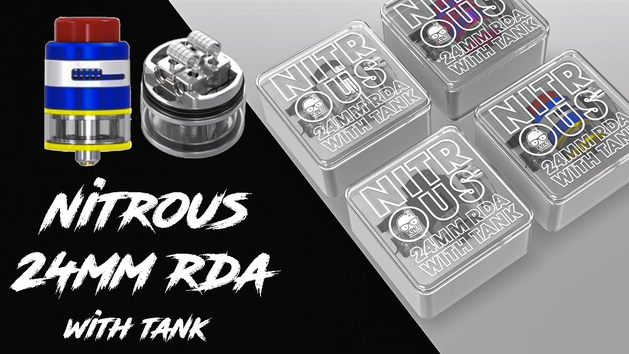 NOWE RDTA OD DAMN VAPE - NITROUS RDTA