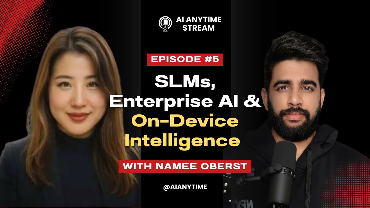 SLMs, Enterprise AI & On-Device Intelligence | ft. Namee Oberst (LLMWare)