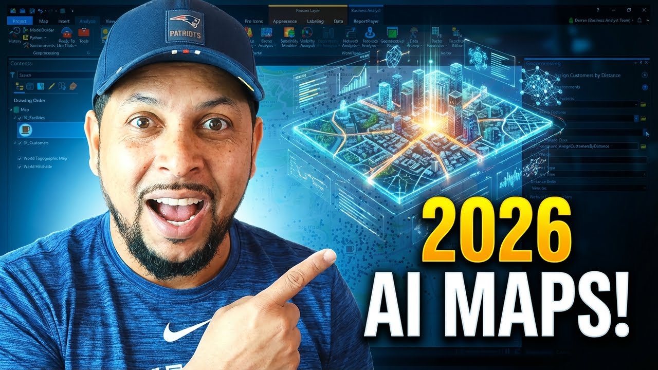Esri + IA en 2026: La mayor revolución del GeoAI en ArcGIS (Novedades oficiales)