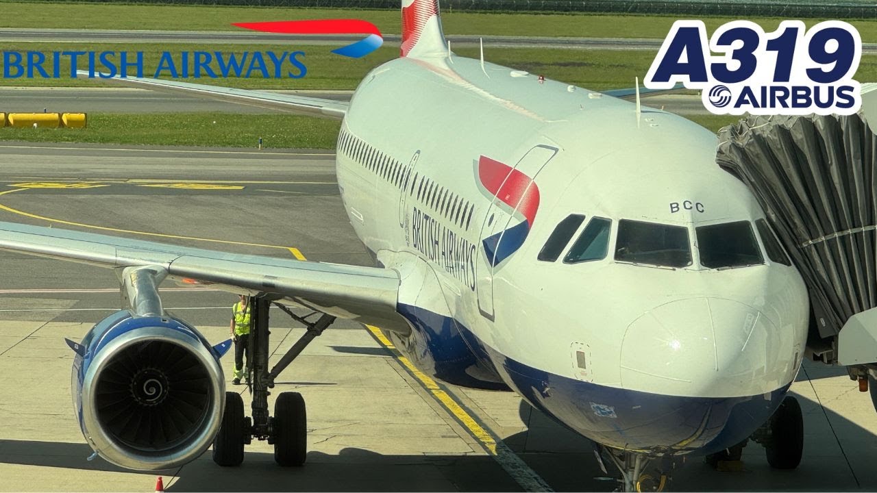 BRITISH AIRWAYS Airbus A319 🇦🇹 Vienna to London Heathrow 🇬🇧 [FULL FLIGHT REPORT] + Lounge