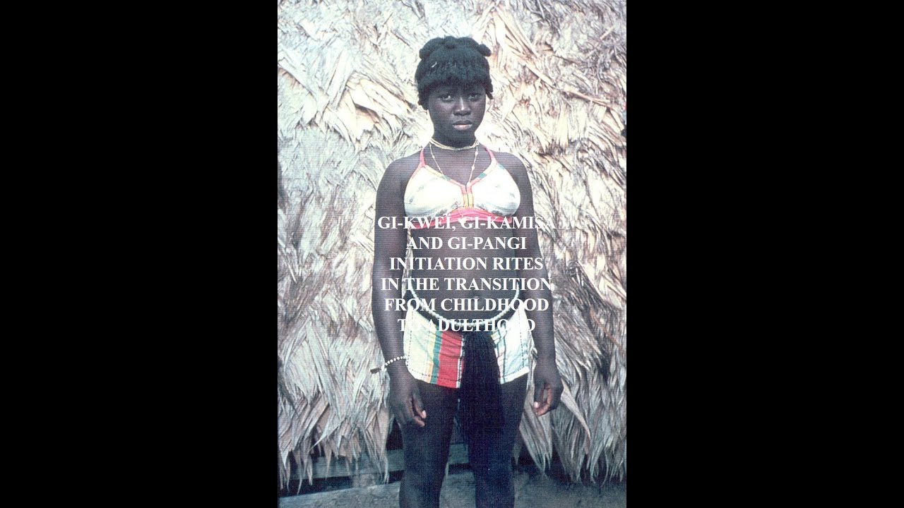 GI-KWE&Iuml;, GI-KAMISA AND GI-PANGI INITIATION RITES OF THE OKANISI MAROONS # Part 1