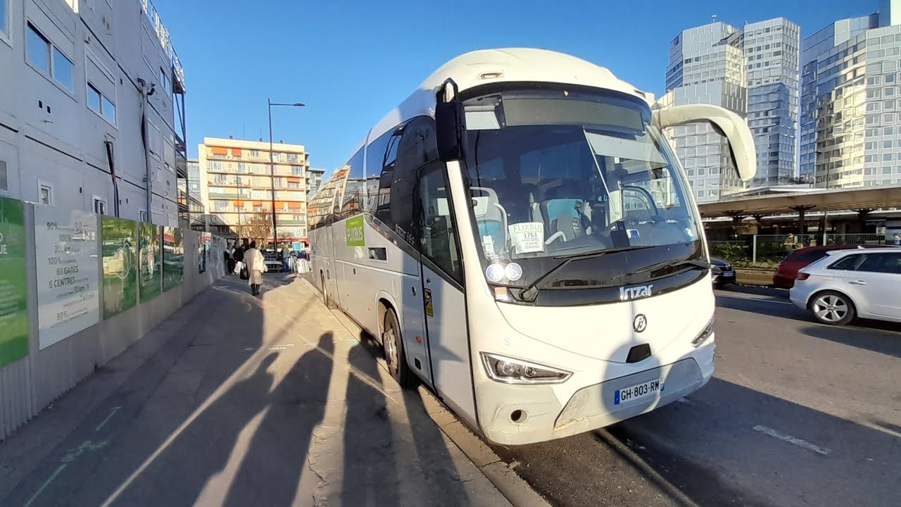 [4K Flixbus] Paris Pont de Sèvres - Le Havre Gare SNCF
