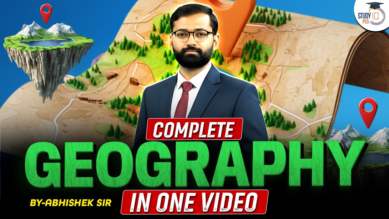 Complete Geography in One Video 🔥 Geography Marathon for All State PCS Exams 2026 | By Abhishek Sir